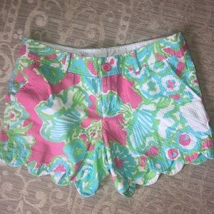 Lily Pulitzer Buttercup Shorts Size 6